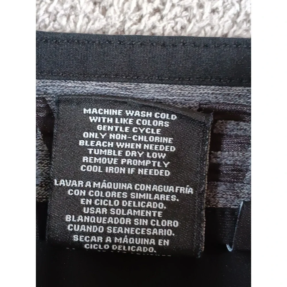 32 Degrees Mens Pants 40x30 Black Performance Travel Stretch Zip Pockets